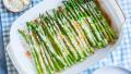 Garlic Roasted Asparagus With Parmesan created by alenafoodphoto