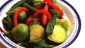 Sauteed Snap Peas & Brussels Sprouts created by Bobtail