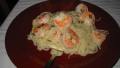 Garlic Shrimp and Pasta (Low fat recipe) created by Panhandle Sam