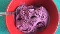 Blueberry Ice Cream created by Anonymous