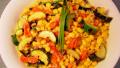 Curried Corn, Zucchini and Bell Pepper Salad created by JustJanS