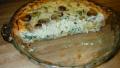 Ricotta-spinach-mushroom Quiche created by Barb G.