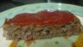 Green olive meatloaf created by Lindas Busy Kitchen