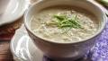 Creamy cold potato soup (Vichyssoise) created by SharonChen