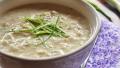 Creamy cold potato soup (Vichyssoise) created by SharonChen