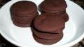 Mock Girl Scout Thin Mint Cookies created by Sky Hostess