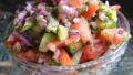 Persian Tomato and Cucumber Salad (Salad Shiraz) created by Derf2440