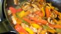 Stir Fried Mixed Peppers & Mushrooms created by Bergy