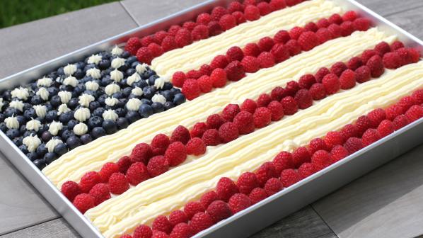 Classic Flag Cake