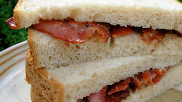 Bacon sandwich recipe from French Tart