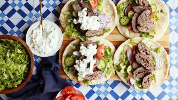 Ground Beef Gyros