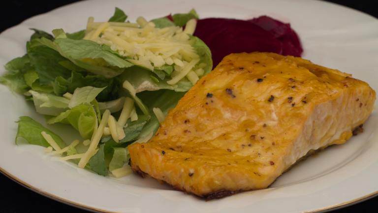 Salmon With Ginger Glaze Created by Peter J