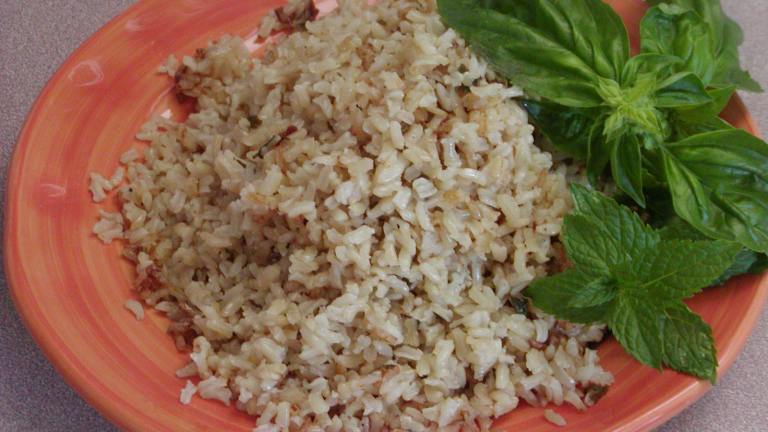 Basmati Rice With Basil and Mint Created by Rita1652