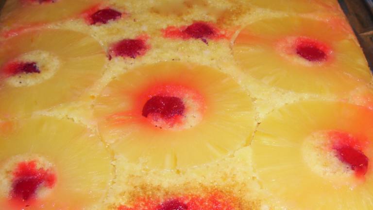 Upside Down Pina Colada Cake created by Chef Mommie