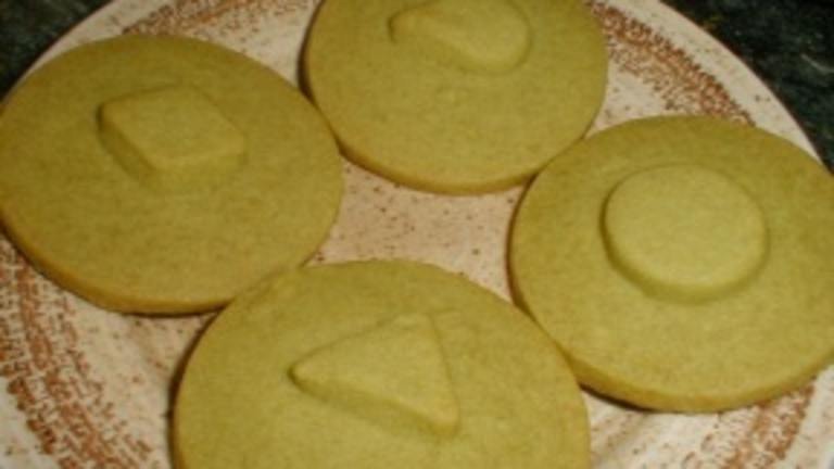 Green Tea Shortbread Cookies Created by Heather Sullivan
