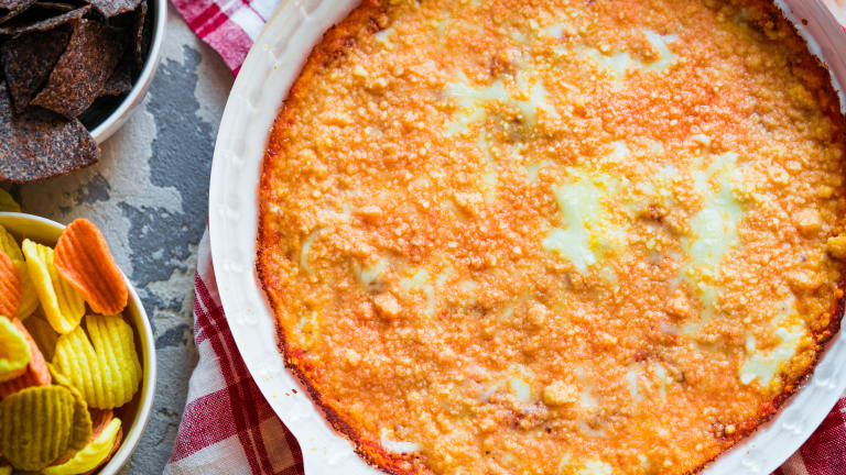 Cream Cheese Pizza Dip Created by alenafoodphoto