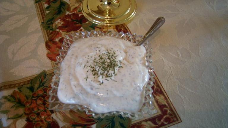 Sour Cream & Dill Sauce to Serve With Salmon Recipe - Food.com