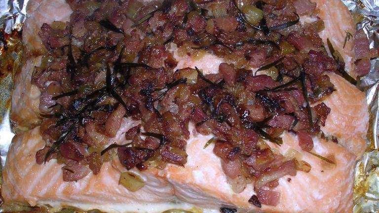Baked Salmon With Tarragon and Bacon created by Anke R