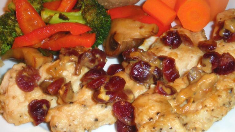 Mustard Cranberry Chicken Breasts Created by Bergy
