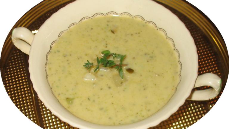 Creamy Cajun Zucchini and Potato Soup created by Lorrie in Montreal