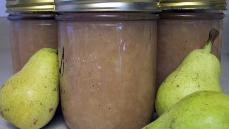 Vanilla Pear Sauce Created by CarolAT
