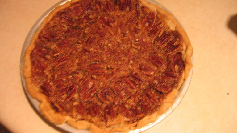 Butterscotch Pecan Pie Created by The Real Cake Baker