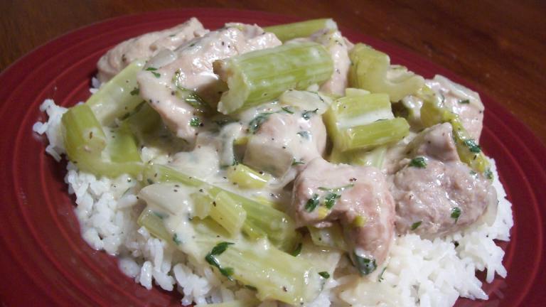 Pork Stew With Celery Created by Parsley