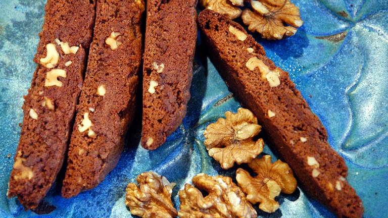Barb's Chocolate Walnut Biscotti created by -Sylvie-