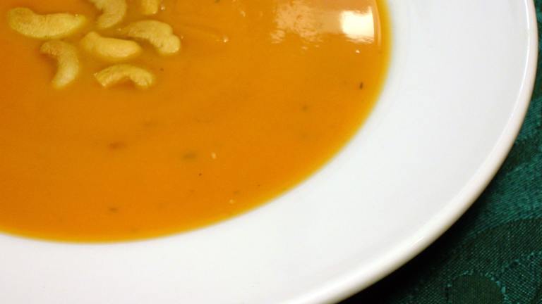Soup Nazi's Cream of Sweet Potato Soup Created by - Carla -