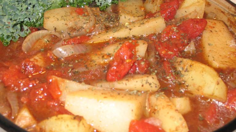 Cumin Potatoes and Tomatoes Created by Susie D