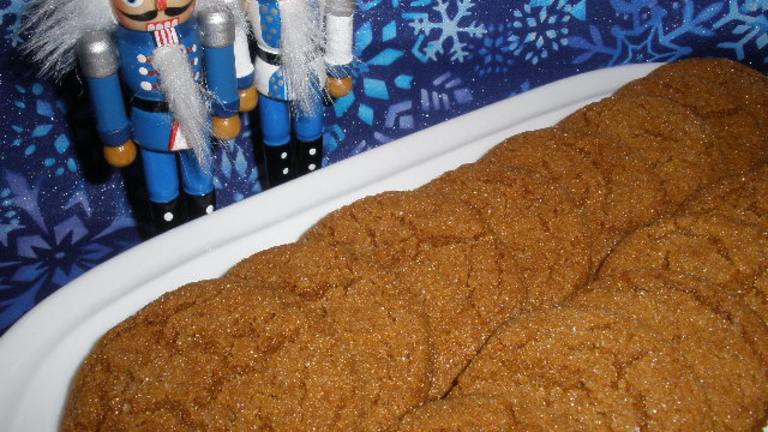 Gingersnaps Created by Milk and Cookies