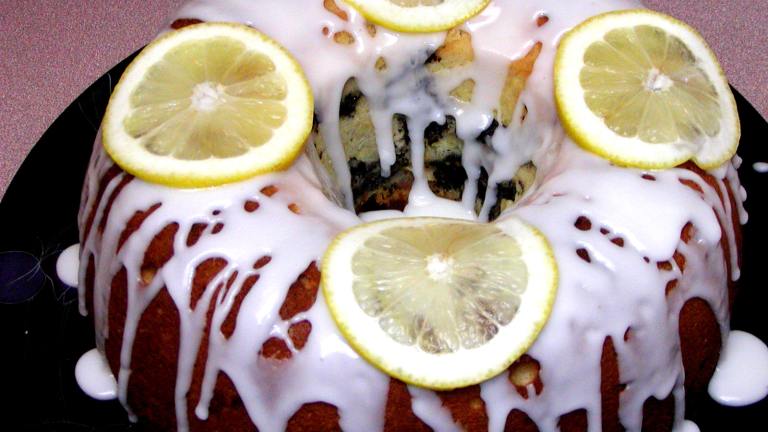 Lemon Poppy Seed Pound Cake Created by Rita1652