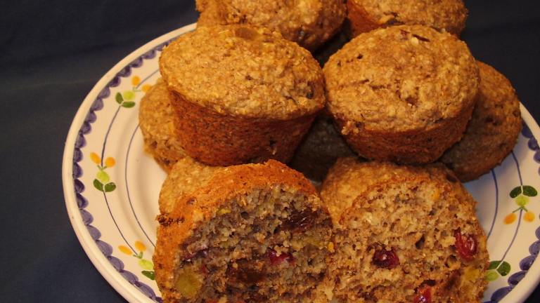 Oat Bran Muffins With Dried Fruit Created by NoraMarie