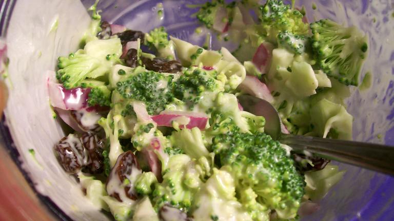 Fresh (That Means Raw) Broccoli Salad Created by Sharon123