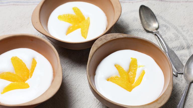 Orange Yogurt Cream Created by Diana Yen