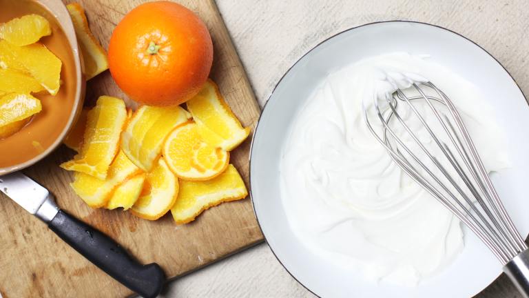 Orange Yogurt Cream Created by Diana Yen