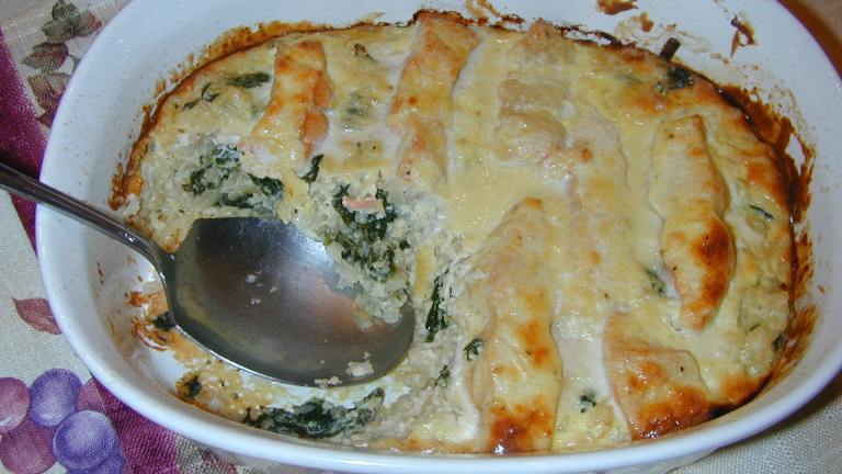 Salmon Spinach Bake Recipe - Food.com