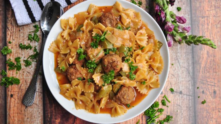 Skillet Meatball Goulash Created by SharonChen