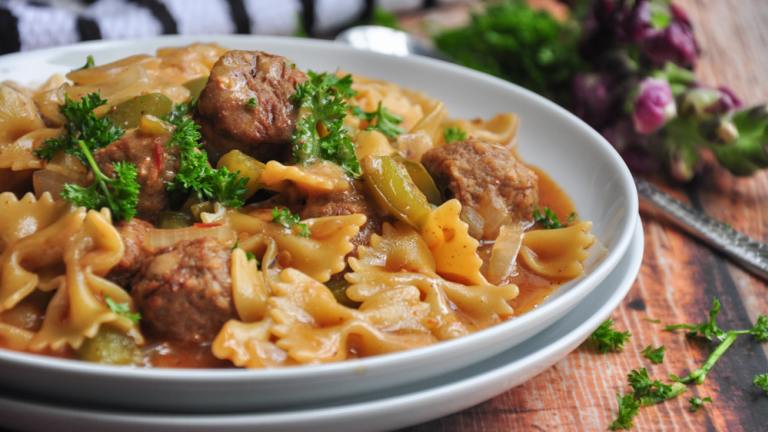 Skillet Meatball Goulash created by SharonChen