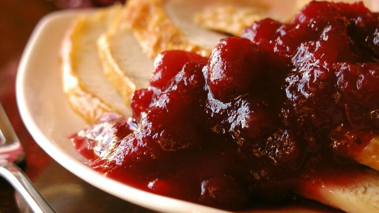 Spiced Cranberry Sauce created by GaylaJ