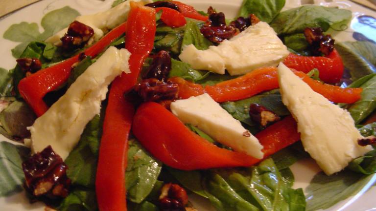 Brie and Roasted Red Pepper Salad Created by CountryLady