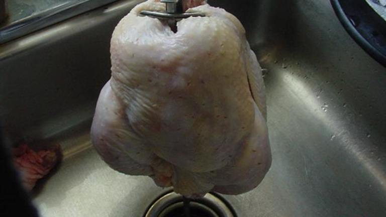 Chicken, Basted Deli Rotisserie Chicken on a Spit? Created by Timothy H.