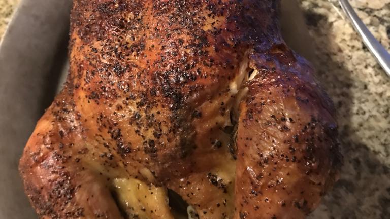 Chicken, Basted Deli Rotisserie Chicken on a Spit? Created by Timothy H.