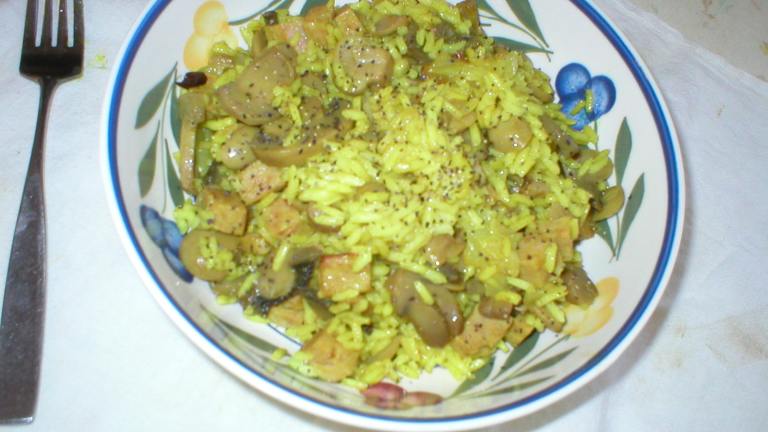 Curried Spam Pilaf created by Bill Hilbrich