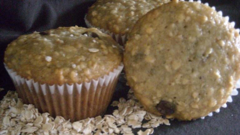 Soft Oatmeal Banana Muffins created by mums the word