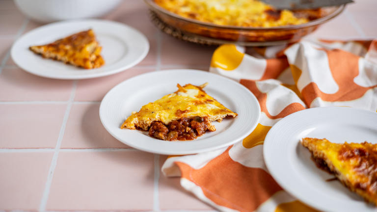 Salsa Omelet Pie Created by LimeandSpoon