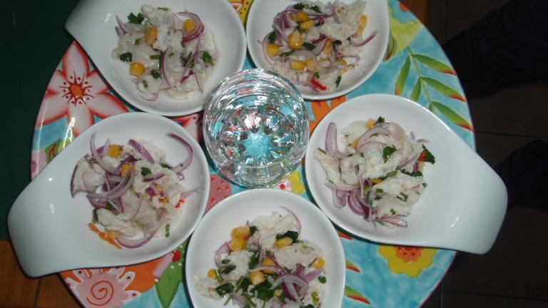 Simple Peruvian Ceviche created by MaryLou in Caracas