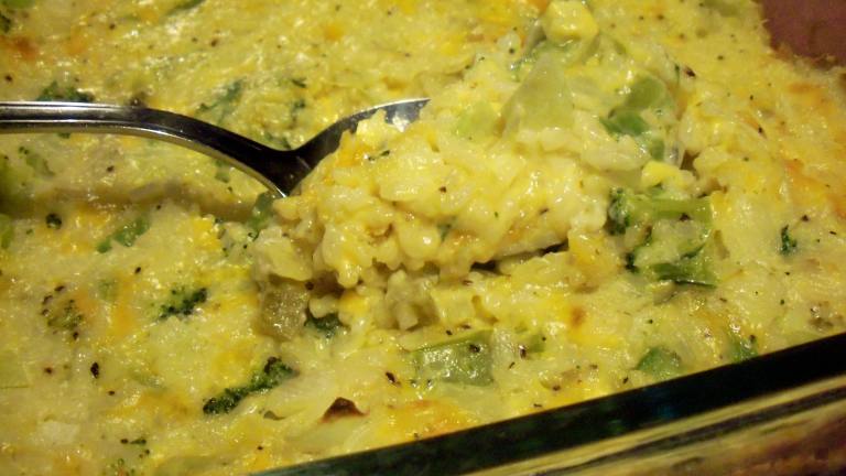 Cheesy Broccoli Casserole created by Parsley