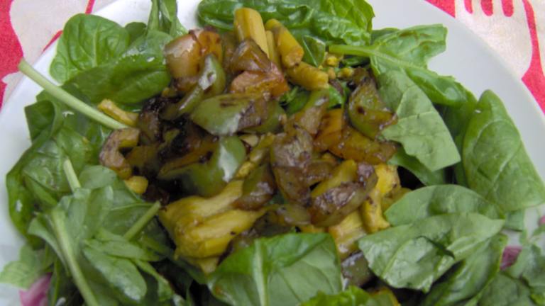 Asparagus and Spinach Salad created by Sharon123