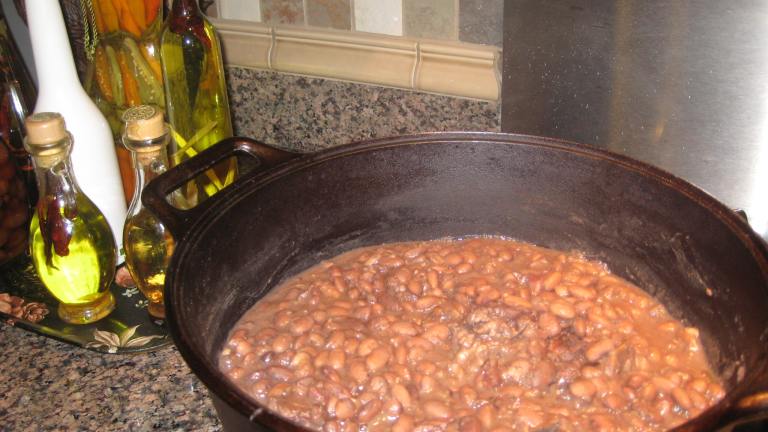 Frijoles (Mexican Style Pinto Beans) created by gailanng